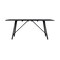 Armen Living Koala Clip and Camino 6 Piece Outdoor Dining Set in Dark Eucalyptus with Gray Rope 840254333826 - alternate 10